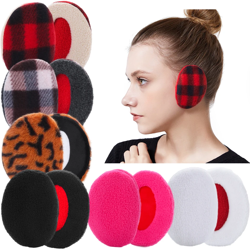 2 Pack Cuffia Invernale Con Scaldino per Le Orecchie, Fascia in