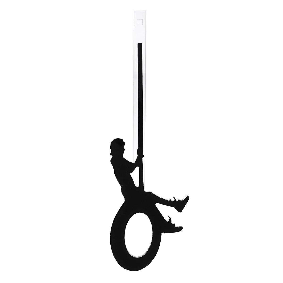 28cm Modern Acrylic Round Wall Clock Swing Tail Home Living Room Watch Decor Bedroom Dinning Room Mute Clock Hanging Decoration