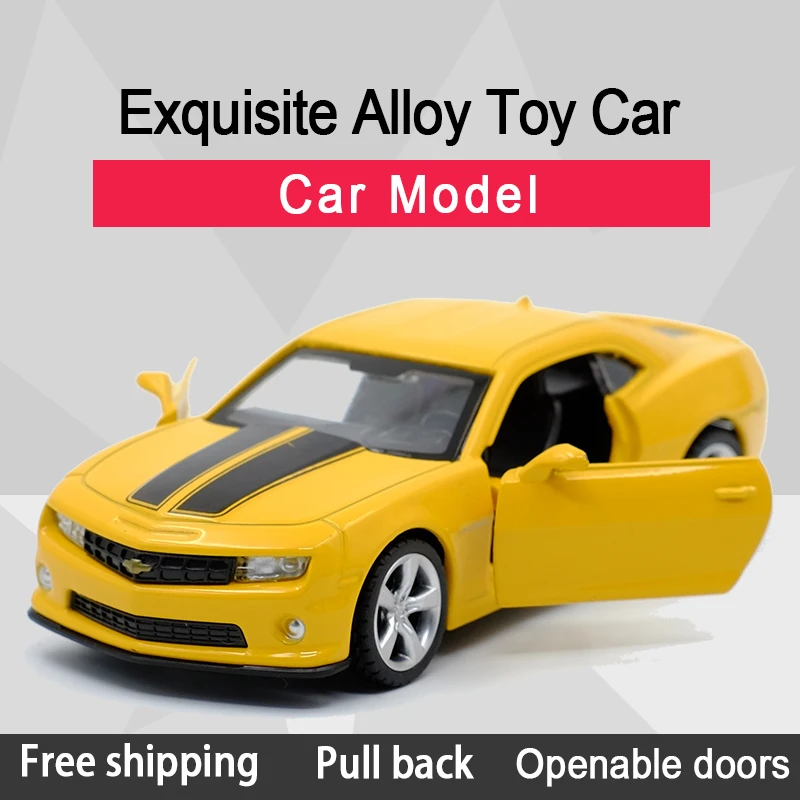 Новое поступление Caipo Camaro SS литой автомобиль из сплава модель игрушки с отрывной