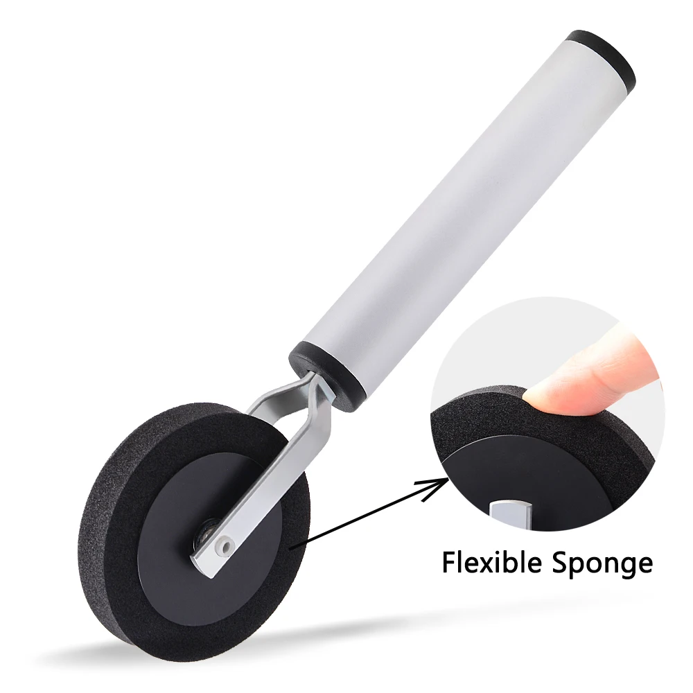 

EHDIS Carbon Film Roller Scraper Soft Sponge Rubber Windshield Gap Window Tint Vinyl Squeegee Car Decal Wall Paper Wrapping Tool