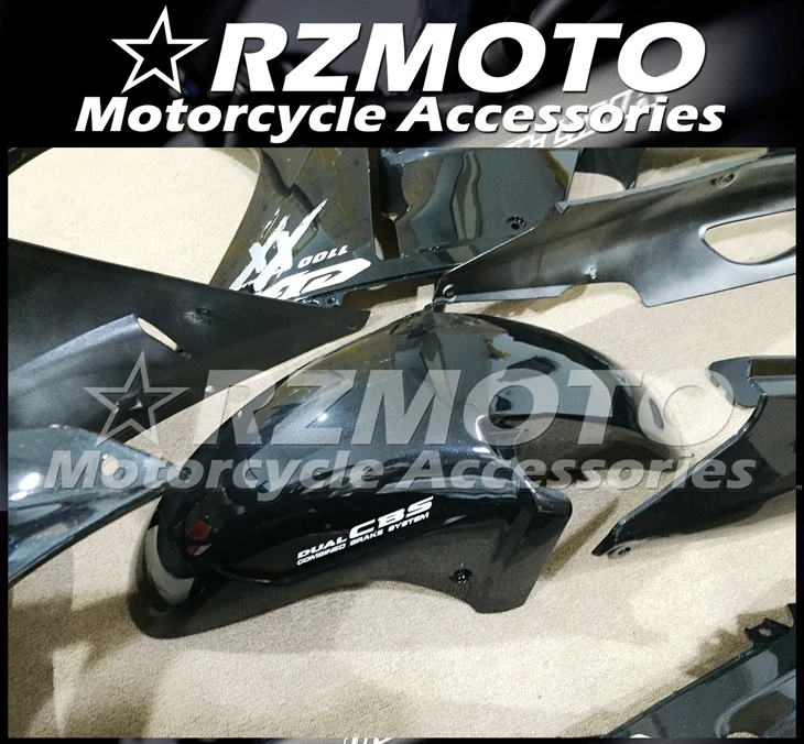 ABS мотоцикл обтекатель комплект для HONDA CBR1100XX 1997-2007 год кузов литья под давлением Магазин № 1365