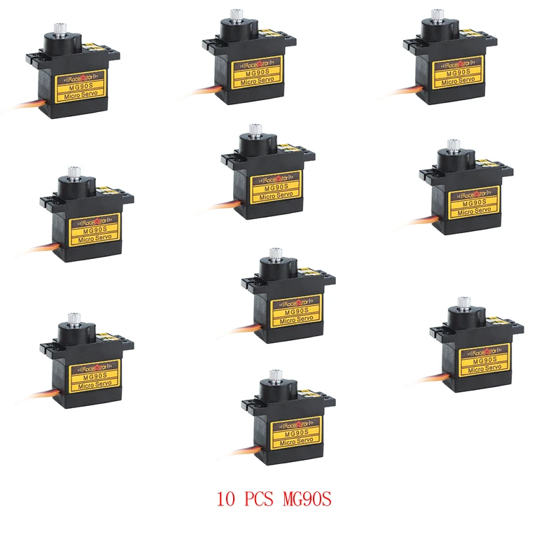 MG90S SG90 Digital 9g Micro Metal Gear Servo analógico para 450 Control remoto helicóptero RC coche avión barco Robot accesorio|Partes y accesorios| - AliExpress