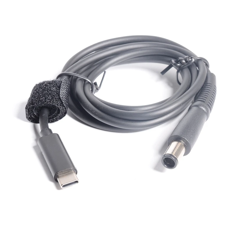 USB-C To 7.4mm DC Power Charger Adapter Cable For Dell/HP Laptops - PD Charging Converter