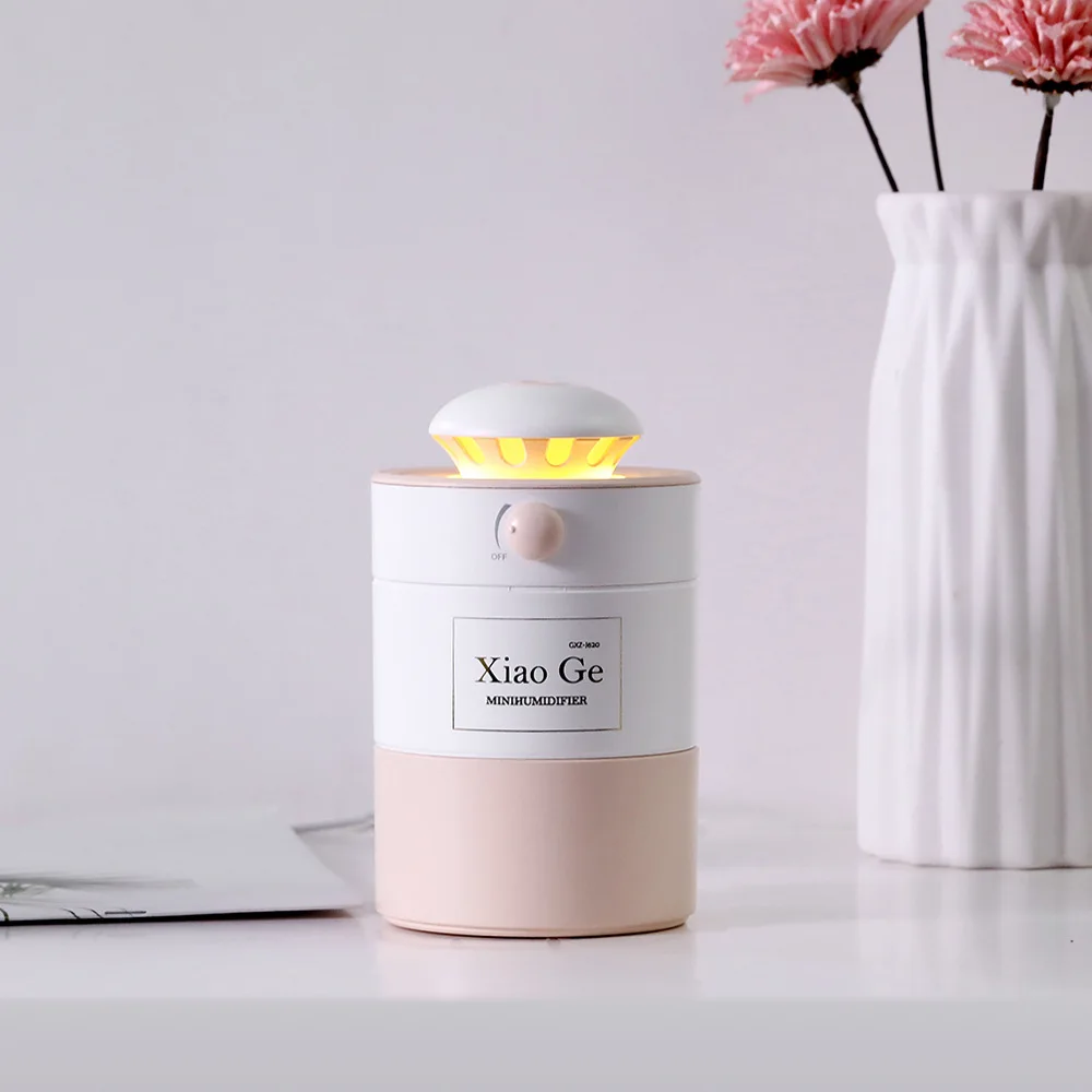 

Creative New Style Small Humidifier USB Mini Desktop Car Mounted Office Household Bedroom Night Light Fragrance Sprayer