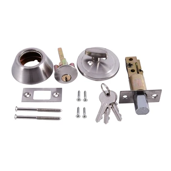 

ABKT-Aluminum Alloy Door Lock Frame Glass Locking Force 101 Single-Sided Auxiliary Lock