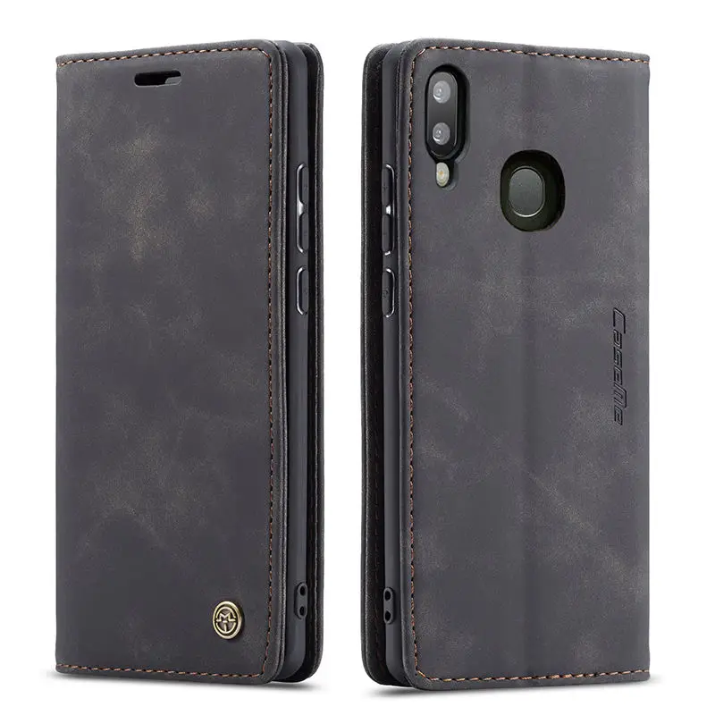 Роскошный чехол-книжка из матовой кожи для samsung galaxy A20, чехол-книжка для samsung galaxy A30, чехол для samsung A30 A40