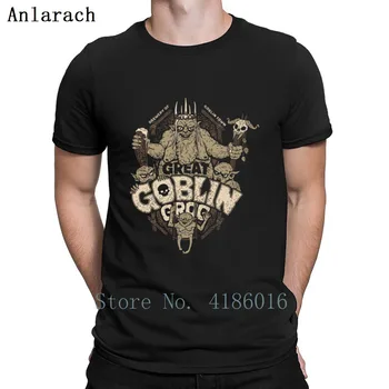 

King Goblin Cyber System T Shirt Cotton Kawaii Interesting O-Neck Spring Autumn Fashion Character Cool Shirt