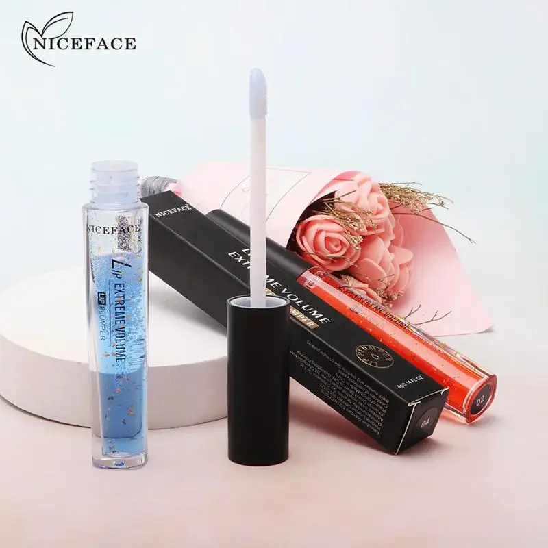 Lip Plumper Mineral Oil Vitamin E Moisturizing Plumping Lip Gloss Lip Extreme Volume Essence Nutritious Lips Enhancer Serum