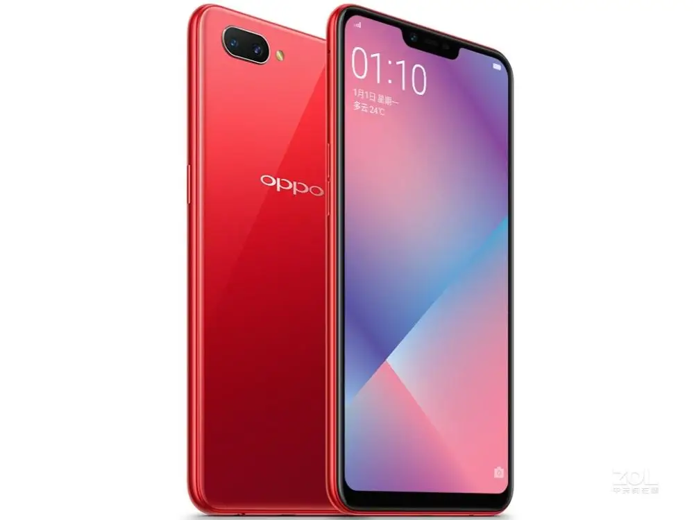 Новая модель Oppo A5 4G LTE Sim бесплатный телефон Snapdragon 450 Восьмиядерный Android 8,1 6," ips 1520x720 6 Гб ram 64 Гб rom 13,0 МП OTG