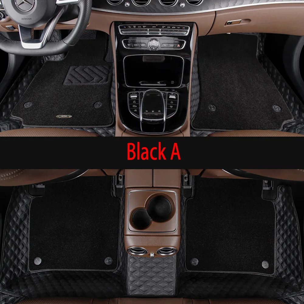 

Car floor mats for Volkswagen CC Eos Golf Jetta Passat Tiguan Touareg sharan 5D car-styling carpet floor liner
