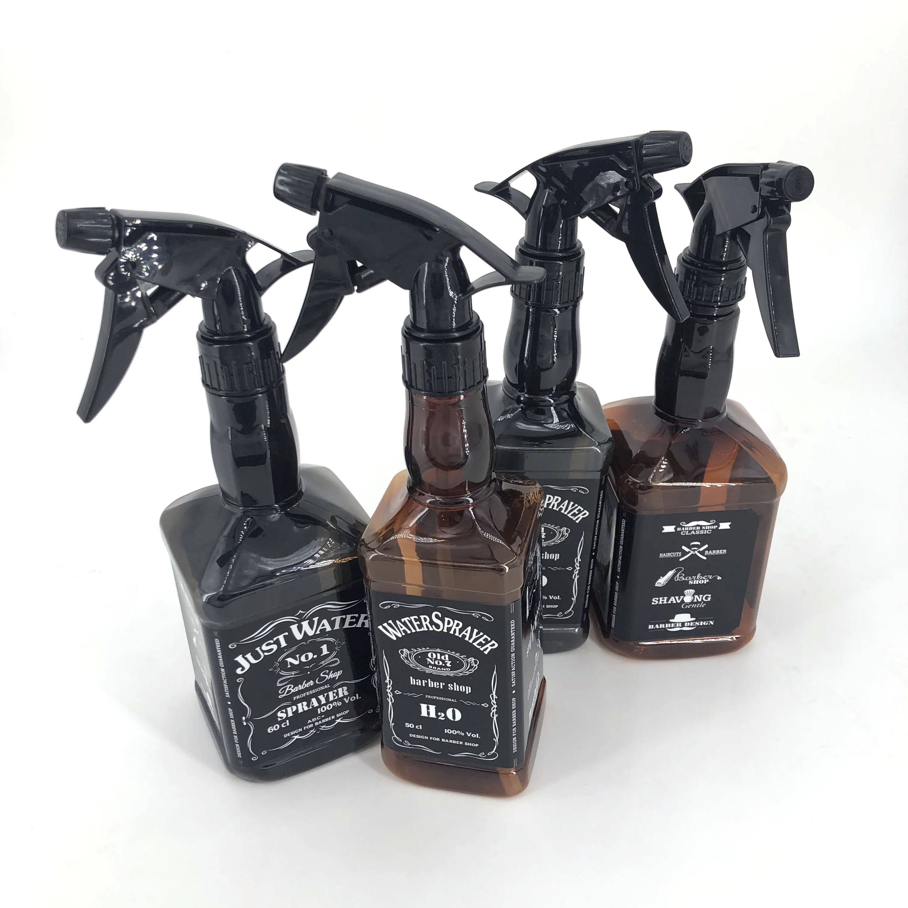 

500ML/650ML Hairdressing Spray Bottle Salon Barber Hair Tools Water Sprayer Retro Whiskey Oil Head Watering Can