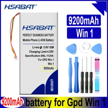 

HSABAT 9200mAh Mobile Phone Battery for GPD WIN1 for GPD WIN 1 for GPD WIN Batteries