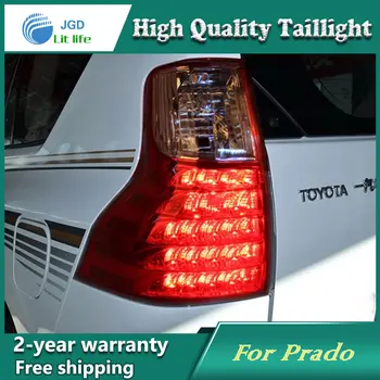 

Car Styling Tail Lamp for Toyota Prado 2011 2012 2013 Tail Lights LED Tail Light Rear Lamp LED DRL+Brake+Park+Signal Stop Lamp