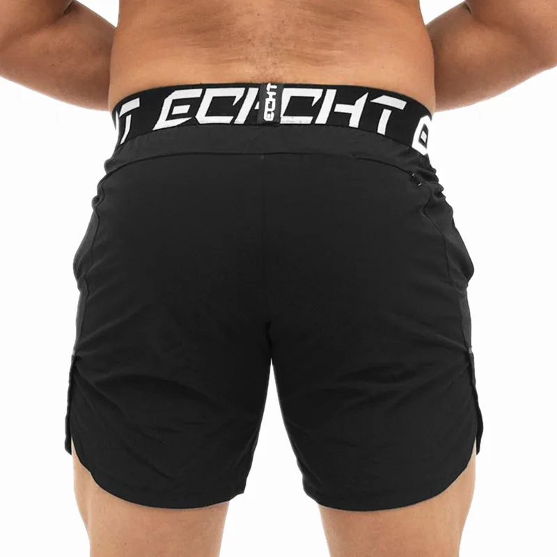 Shorts Men Summer Bodybuilding short Pants Gyms Fitness Workout Jogger Casual Fashion Knee Length quick drying Short Sportswear