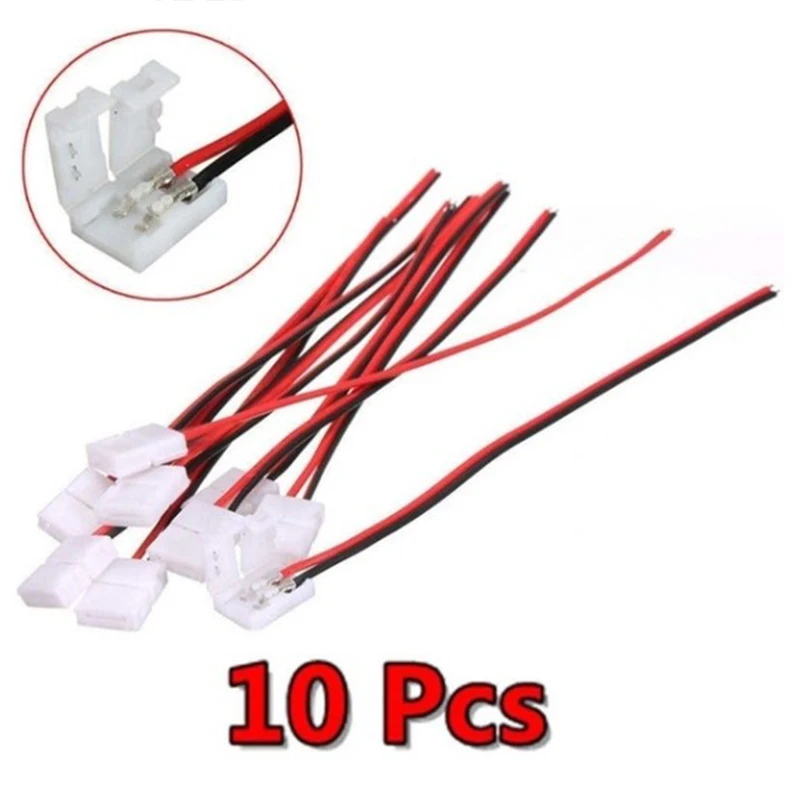 Монохромная светодиодная мягсветильник вая лента 2 контактный разъем для сварки