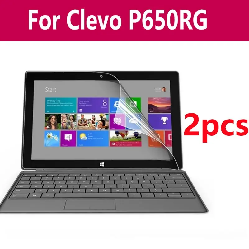 

High Clear Hd Laptop Notebook Screen Protector Protective Guard Film Sticker For Clevo P650rg