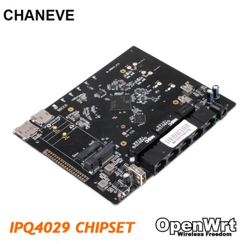 

CHANEVE Qualcomm IPQ4029 Enterprise WiFi Router Gigabit Dual band Wireless Router With M.2 Slot For LTE 5G Communication Module