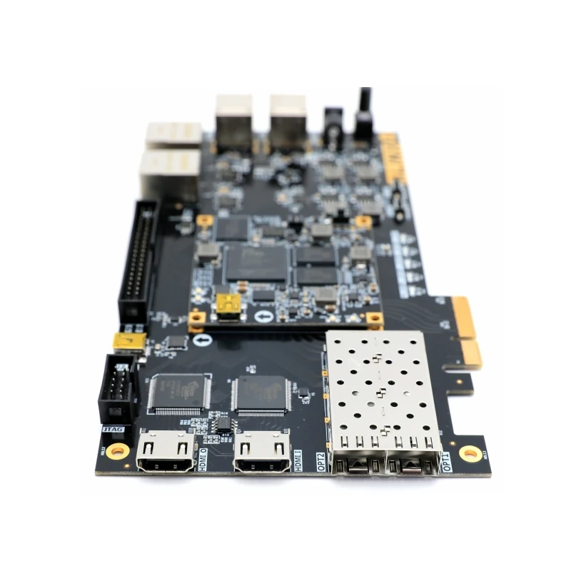 Черная Золотая плата Alinx XILINX FPGA ZYNQ ARM 7015 PCIE Zedboard AX7015|Демонстрационные стенды| |