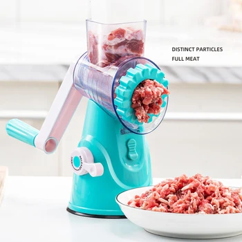 

Manual Meat Grinder Household Mixer Making Sausage Enema Tool Ground Vegetable Slice Kitchen Bar Tools