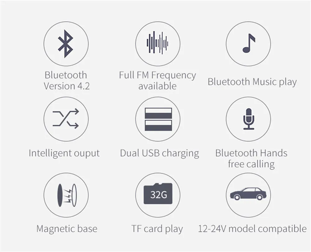 Bluetooth V3.0 автомобильный комплект MP3-плеер fm-радио Bluetooth гарнитура автомобильный комплект беспроводной fm-передатчик модулятор с USB зарядкой