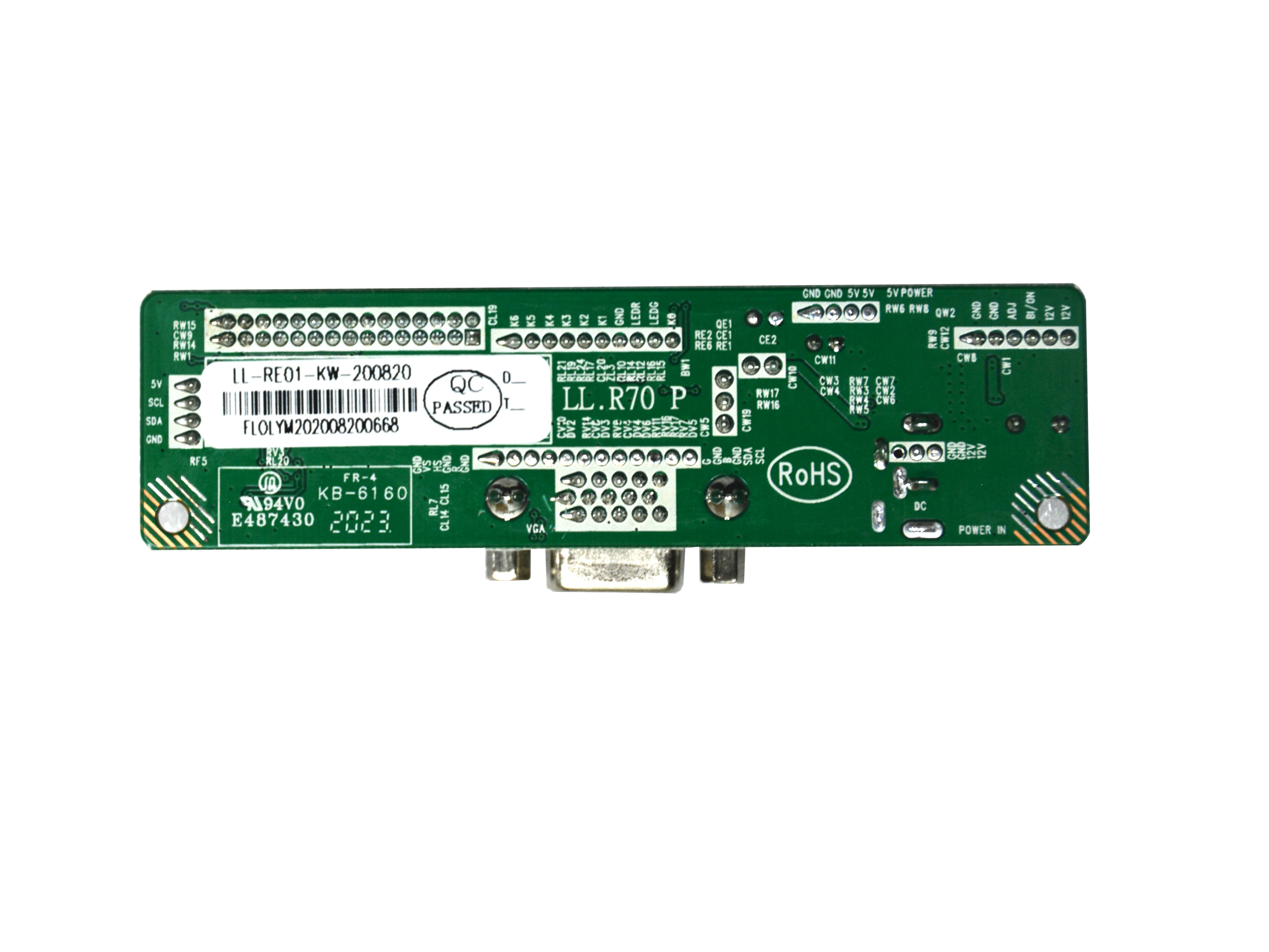 VGA для LVDS конвертер ЖК дисплей плата контроллера светодиодный LTN156AT02 LTN156AT03 LTN156AT05