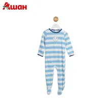 Комбинезон бело-голубой «Hello world!» In Extenso