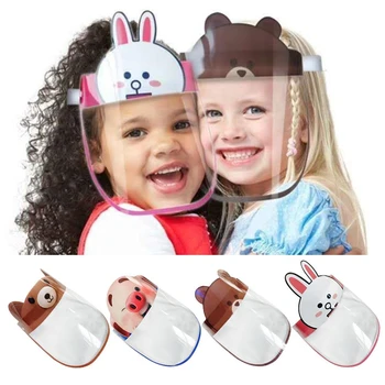 

Kids Sun Hat Children Clear Anti-fog Dust-proof Protective Visor Full Face Hat Covering Mask Shield Eye Protection Anti-fog Mask