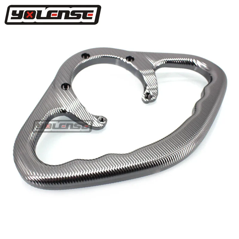 Titanium Для SUZUKI GSR600 GSR750 GSR 600 750 GSX-S750 GSX-S1000 F мотоциклетные пассажирские рукоятки рукоятка бак поручень ручки подлокотник - Цвет: Titanium