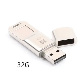 

USB3.0 Metal Fingerprint Encryption U Disk USB Flash Drive Data Security Protection Device for Business Office Use D08B