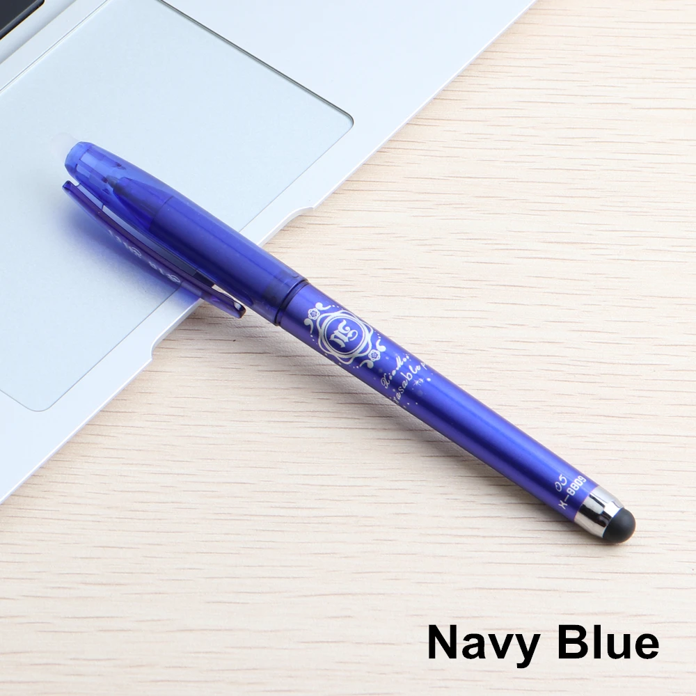 1pcs Capacitive Ballpoint pen with Erasable and Touch Screen Stylus for student or office