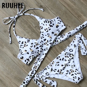 

RUUHEE Bikini Set Swimsuit Swimwear Women Bikini Sexy Summer Beach Wear Padded Bathing Suit Push Up 2020 Swimming Suit For Women