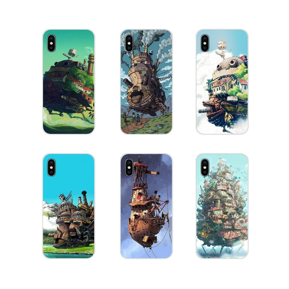 Для huawei mate Honor 5X6X7 7A 7C 8 9 10 8C 8X20 30 Lite Pro Чехол Studio Ghibli Howl's Moving замок мобильный чехол