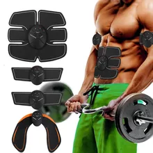 Abdominal Muscle Trainer ABS Stimulator EMS Hip Trainer Body Slimming Shaper Leg Arm Exerciser Fitness Massage Home Gym Equiment