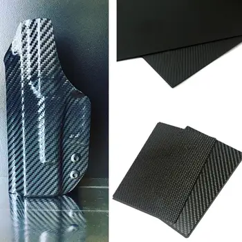 

Carbon fiber Panel Sheet Plate Making DIY Kydex Gun K Tool Holsters Belt Set Knife Rivets Case Eyelet Sheath Clip U9Y2