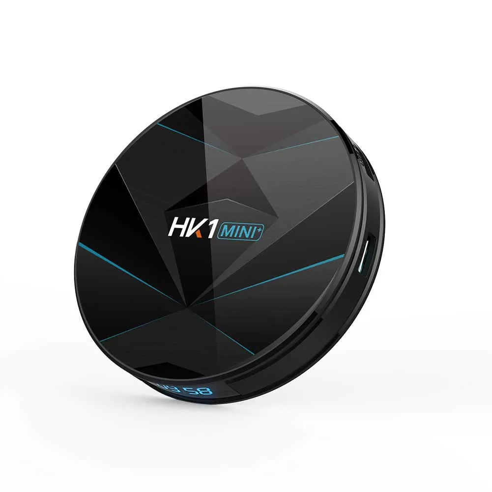

HK1 MINI Plus Dual WiFi 4K BT Stable USB Digital Smart Quad Core TV Box Media High Definition For Android 9.0 Network