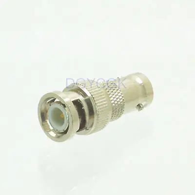 DHL/EMS 100 pcs Conversion Adapter BNC male M to BNC female F coaxial connector for radio-h2