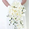 1PC Artificial Flowers Real Touch Artificial Moth Orchid Butterfly Orchid for new House Home Wedding Festival Decoration ► Photo 3/6