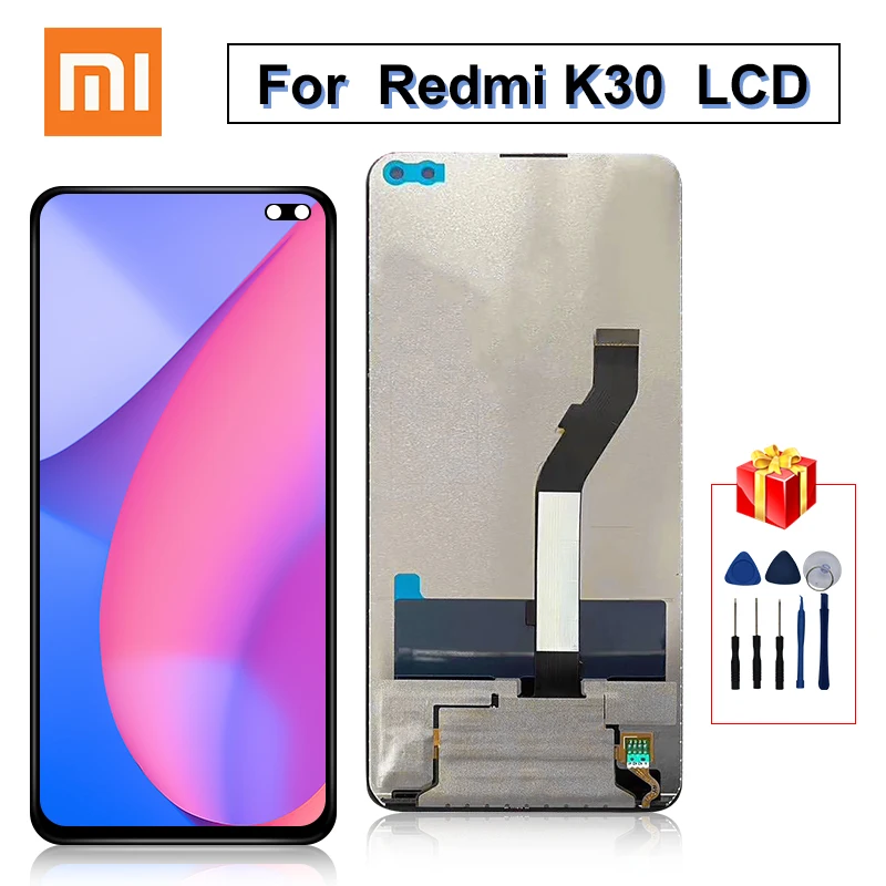 Дисплей 6 67 ''для Xiaomi Redmi K30 ЖК дисплей с сенсорным экраном и дигитайзером в