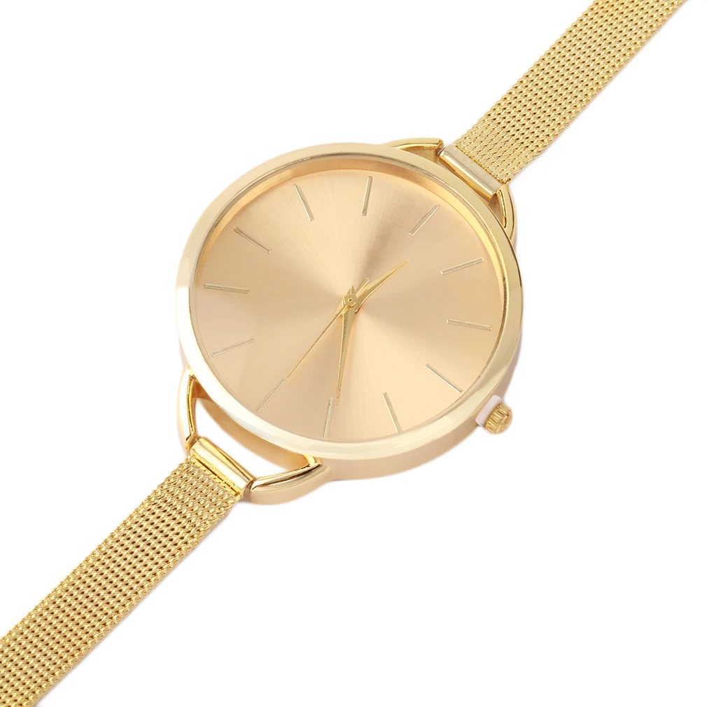 Модные знаменитые классические женские серебряные/золотые кварцевые сетчатые наручные часы с ремешком из нержавеющей стали, браслет, изысканные часы Relogio Feminino Reloj