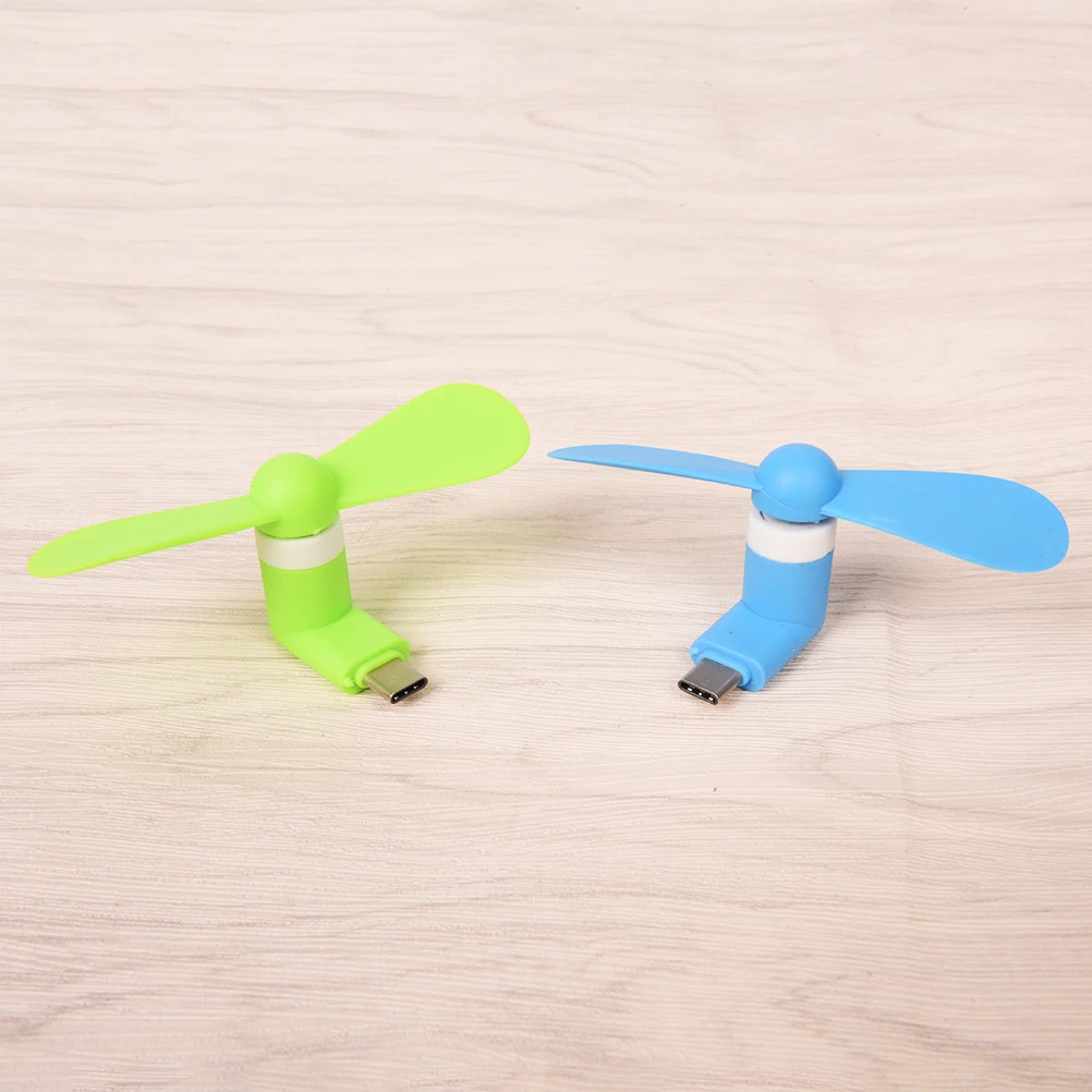 Для Samsung Xiaomi Android мобильный телефон вентилятор Micro USB Type C гибкие мини вентиляторы