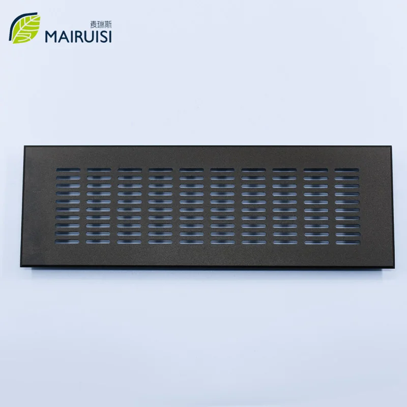 

Aluminum Alloy Ventilation Cover Air Vent Grille Rectangular Closet Shoe Wardrobe Cabinet Mesh Hole Louver Vent Home Decor Cover