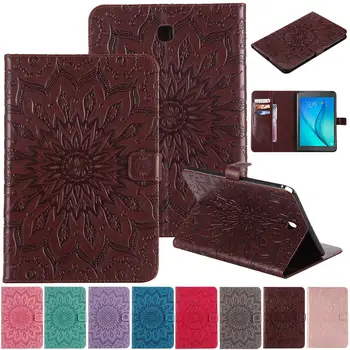 

Case For Samsung Galaxy Tab A 8.0 2016 SM-T355 SM-T350 Embossing Design PU Leather Flip Stand Cover Shockproof Tablet Case