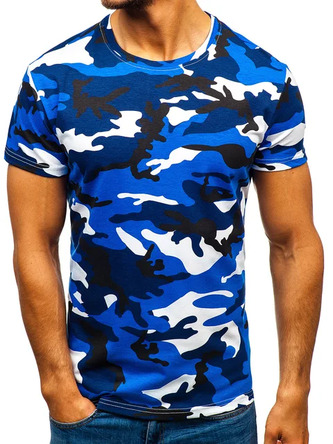 Купить e baihui новая летняя модная камуфляжная футболка для мужчин картинки
