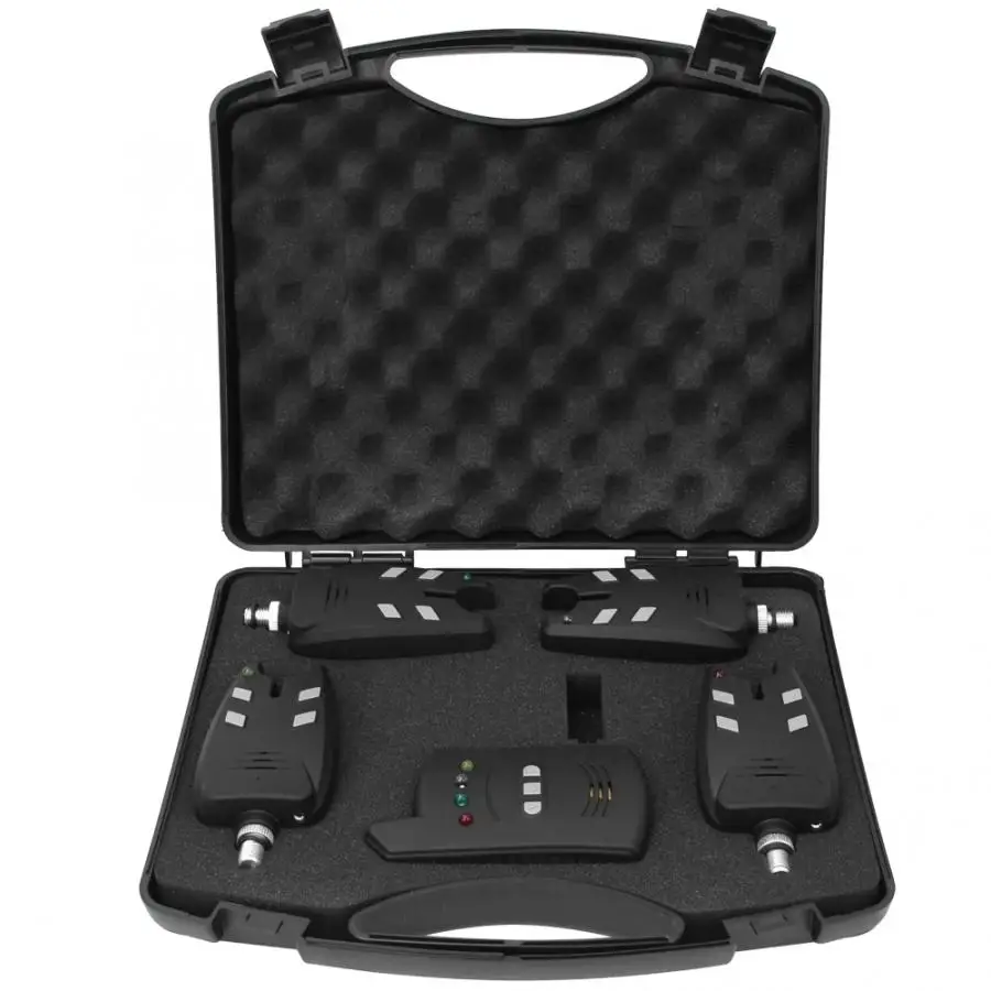 Беспроводной светодиодный сигнализатор для рыбалки, 4 шт., сигнализатор ...