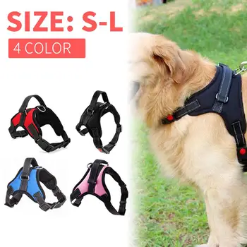 

Dog Tow Rope S, M, L Elastic Strap Retractable Nylon Extendable Outdoor Dog Leash Automatic Pet Chest Strap Head Collars Walk