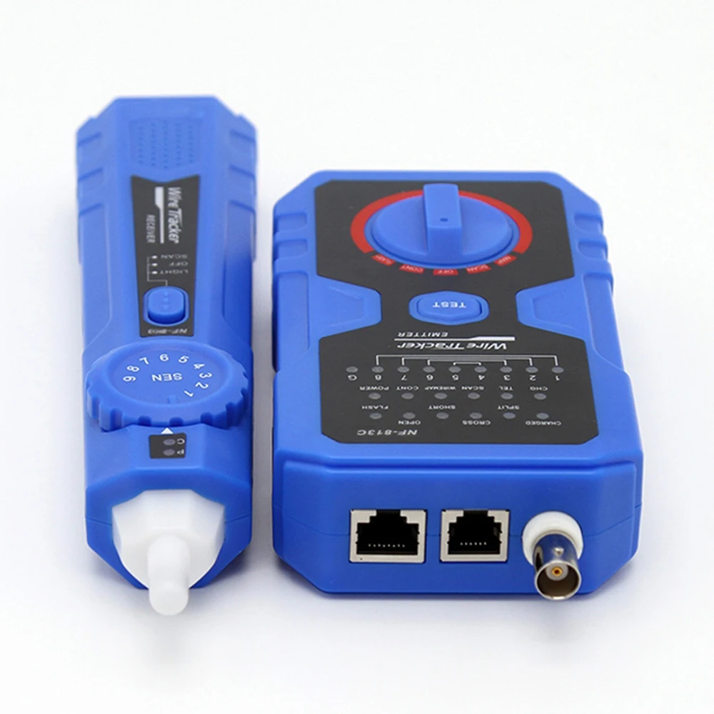 NF-813C тестер сетевого кабеля для кабеля Ethernet LAN стационарный инструмент для тестирования цепи детектор