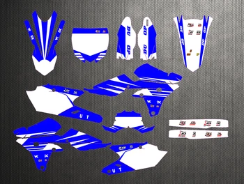 

Motorcycle Graphics Stickers Kit Decal For Yamaha YZF 250 450 YZF250 YZ250F YZ450F YZF450 2014 2015 2016 2017 / YZ250FX 2015-18