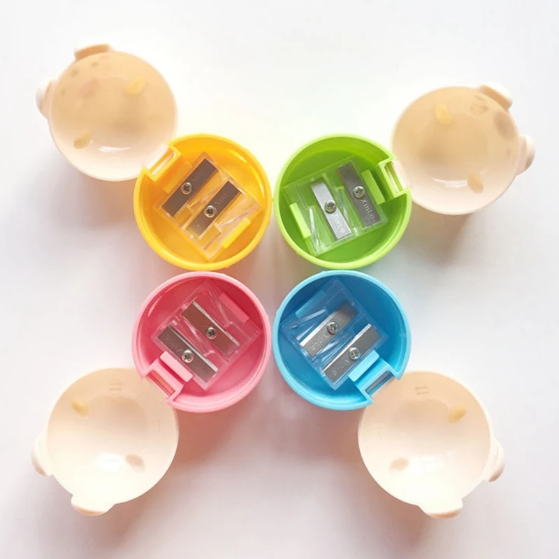 Cute Kawaii Lovely Plastic Owl Automatic Pencil Sharpener Creative Stationery Gifts For Kids School Supplies Student