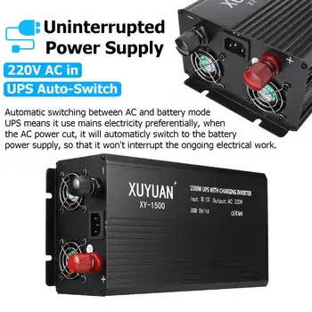 

4000W DC 12V to AC 220V UPS Modified Sine Wave Power Inverter LCD Display Off Grid Solar Power Inverter Converter