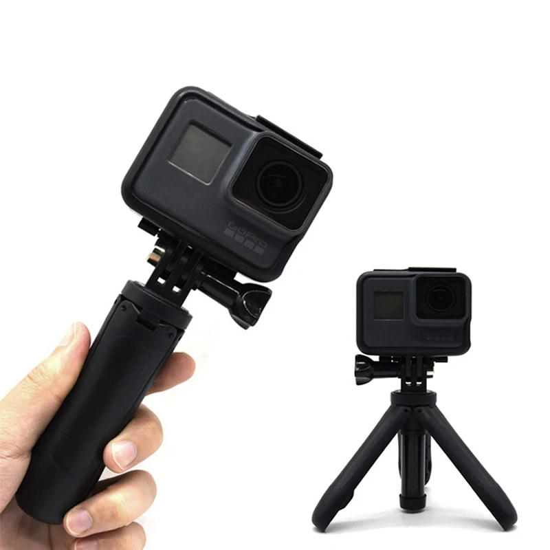 Для GoPro Hero 7 6 5 4 DJI Osmo Action Insta360 Yi 4K+ eken SJCAM OSMO Action Mini селфи палка+ выдвижная ручка Штатив устойчивый